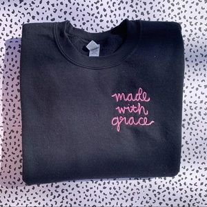 Made with Grace Inspired Crewneck Sweatshirt